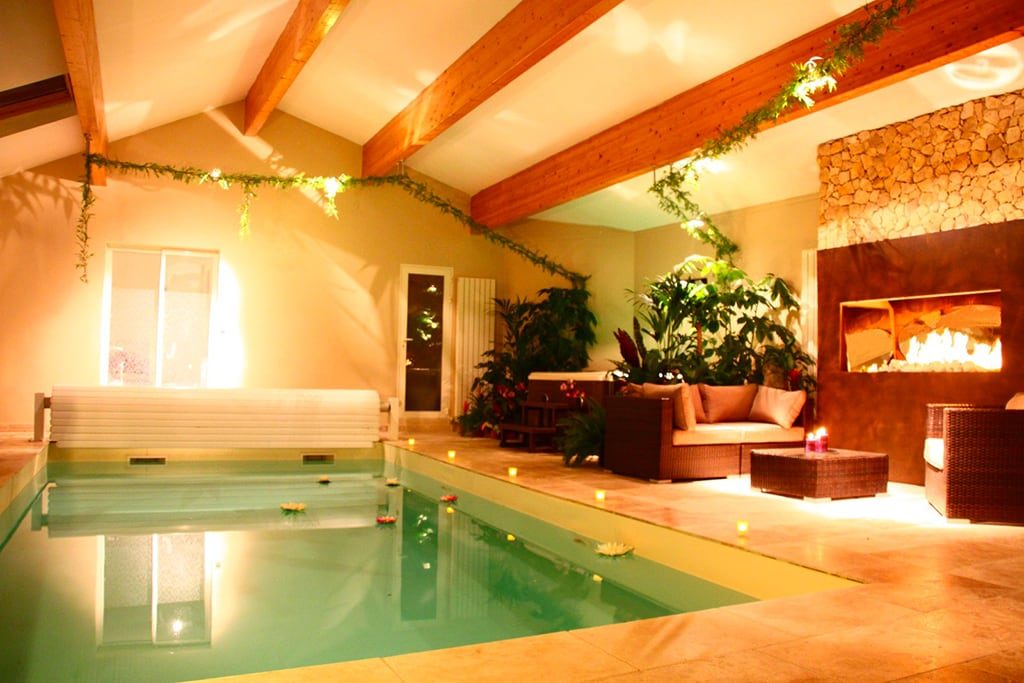 Chambre avec piscine privée